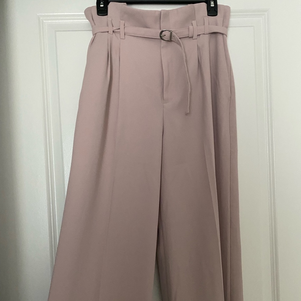 Wide leg dress pants